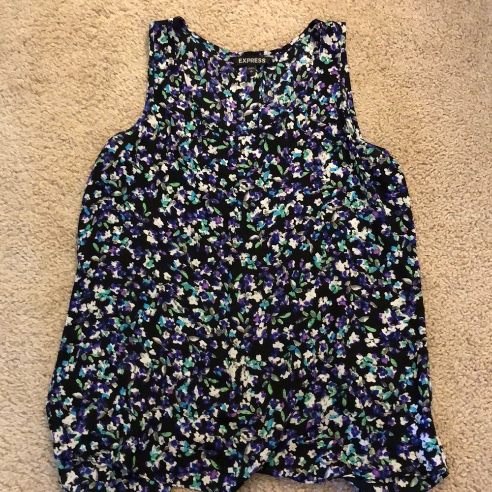 Open Back Dress Tank